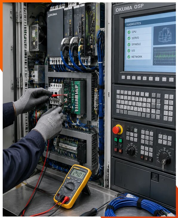 Ремонт систем ЧПУ Okuma OSP в Еманжелинске